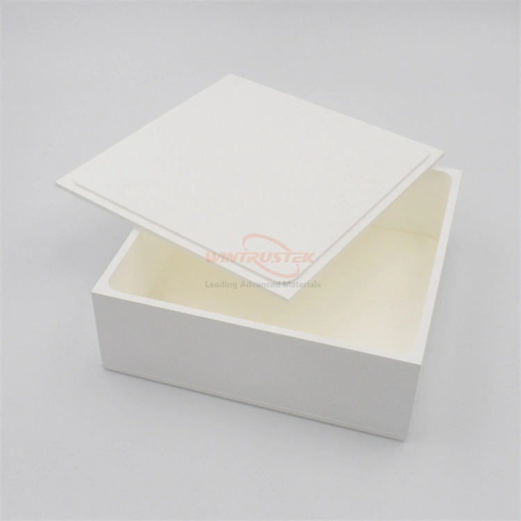 99.7% Boron Nitride Ceramic Crucible Box