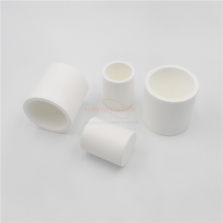 High-temperature refractory Zirconia ceramic crucibles