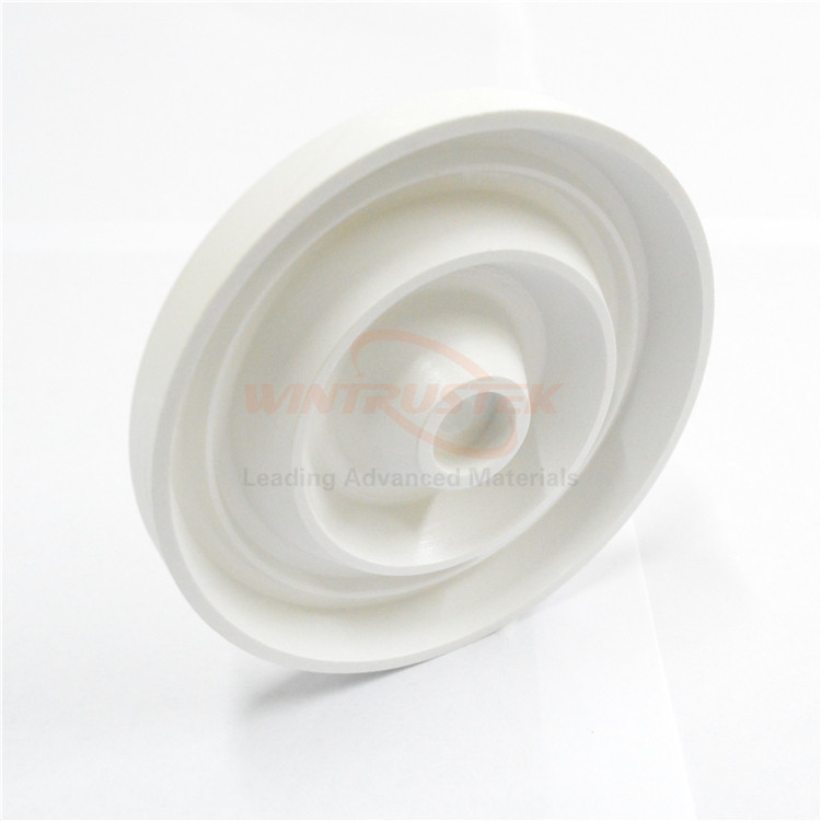 Wet diamond polishing pads for granite