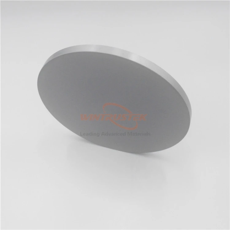 High Purity 99.5% Boron Carbide Ceramic Disc For Neutron Absorption
